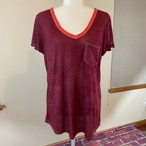 Maurices L 24/7 Burnout Short Sleeve Tee